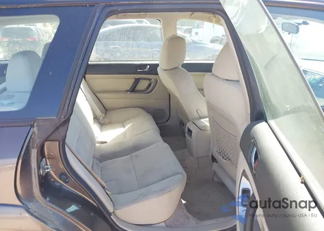 2008 Subaru Outback 2.5I/2.5I L.l. Bean Edition z USA, uszkodzony, nr VIN 4S4BP61C787323251